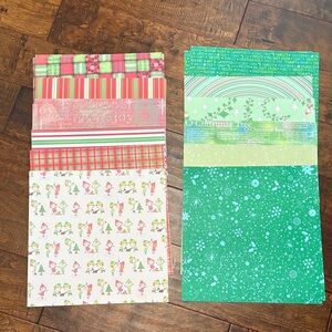 36 holiday/Christmas 12x12 scrapbook papers